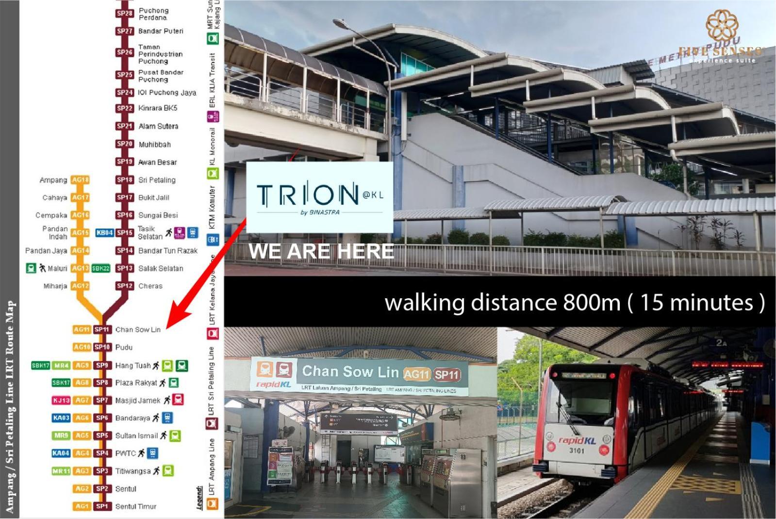 Апартаменты Trion Kuala Lumpur By Five Senses Экстерьер фото